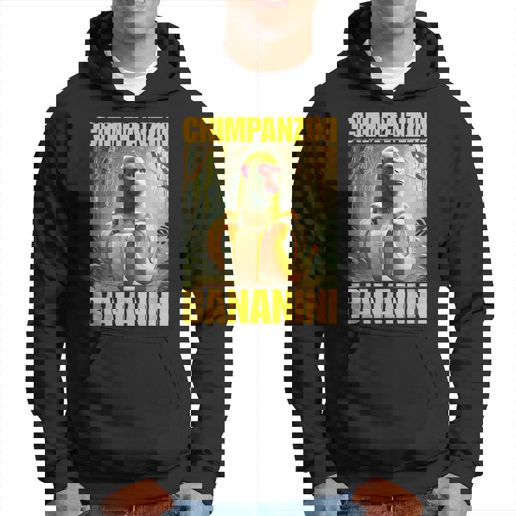 チンパンジーニ バナニーニ イタリアのブレインロットミーム パーカー