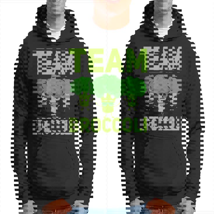チーム ブロッコリー ビーガン ベジタリアン 植物ベース 野菜 パーカー
