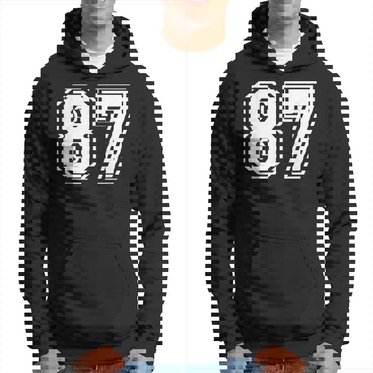 チームジャージーナンバー87 スポーツギフト パーカー