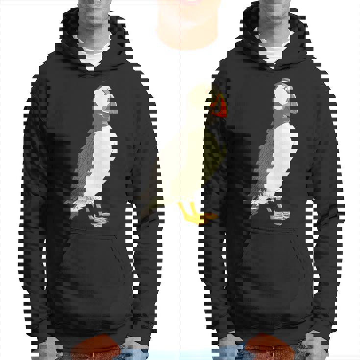 ツノメドリ パーカー