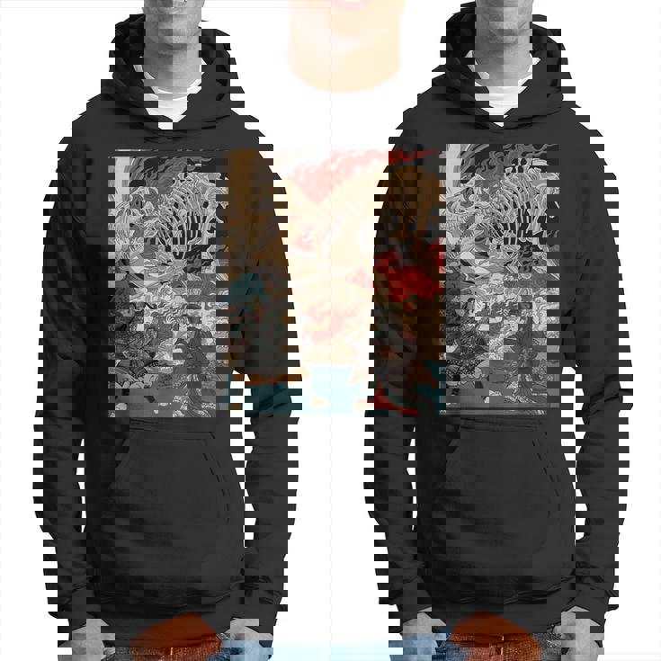 ティラノサウルス浮世絵 パーカー