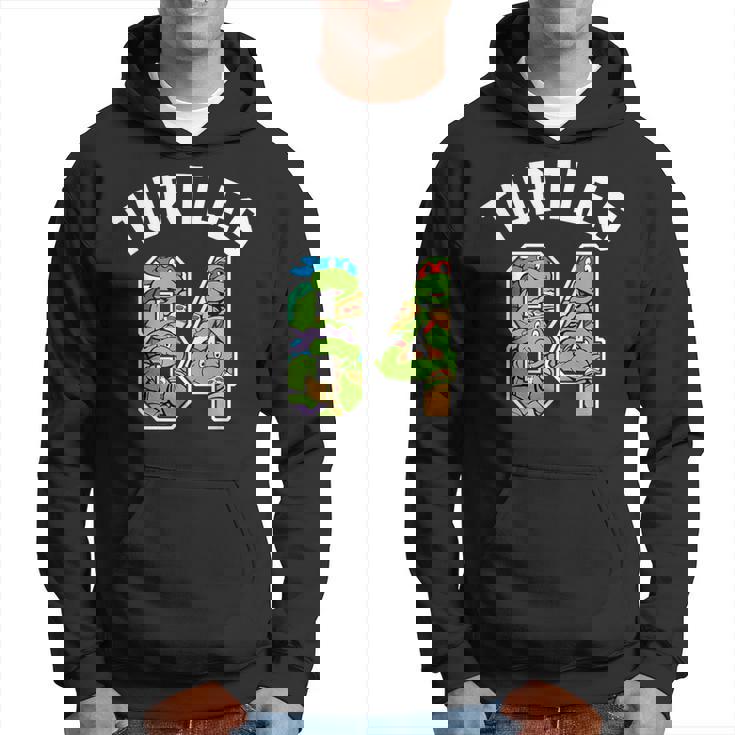 ティーンエイジ・ミュータント・ニンジャ・タートルズ 84フィート グループコラージュ パーカー