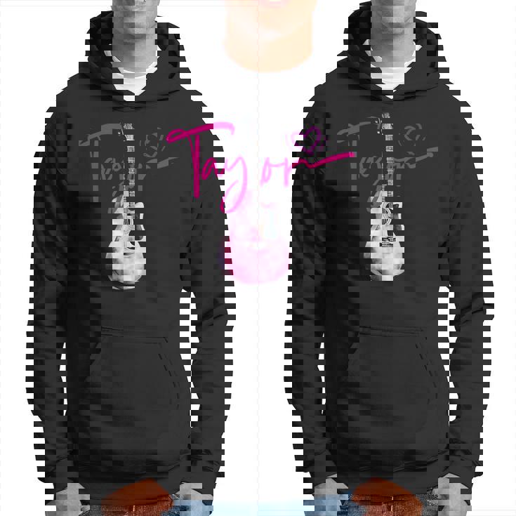 テイラーのファーストネーム 私はテイラーガールが大好きです かわいいギター パーカー