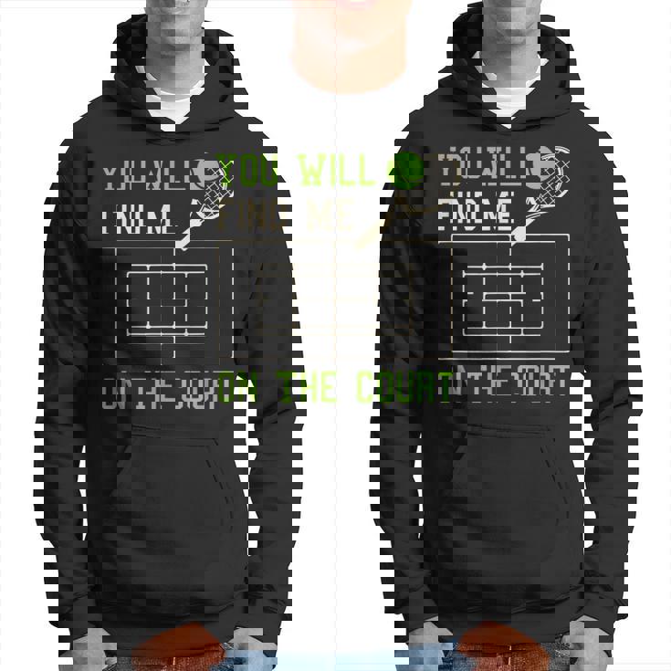 テニスコート テニスプレーヤー おもしろ名言集 パーカー