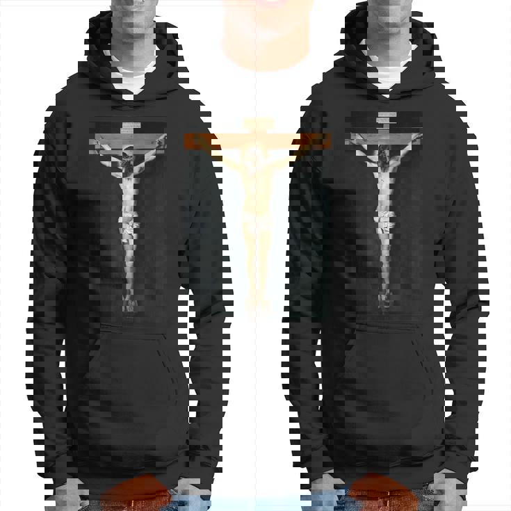 ディエゴベラスケス-＃2十字架につけられたイエスキリスト パーカー