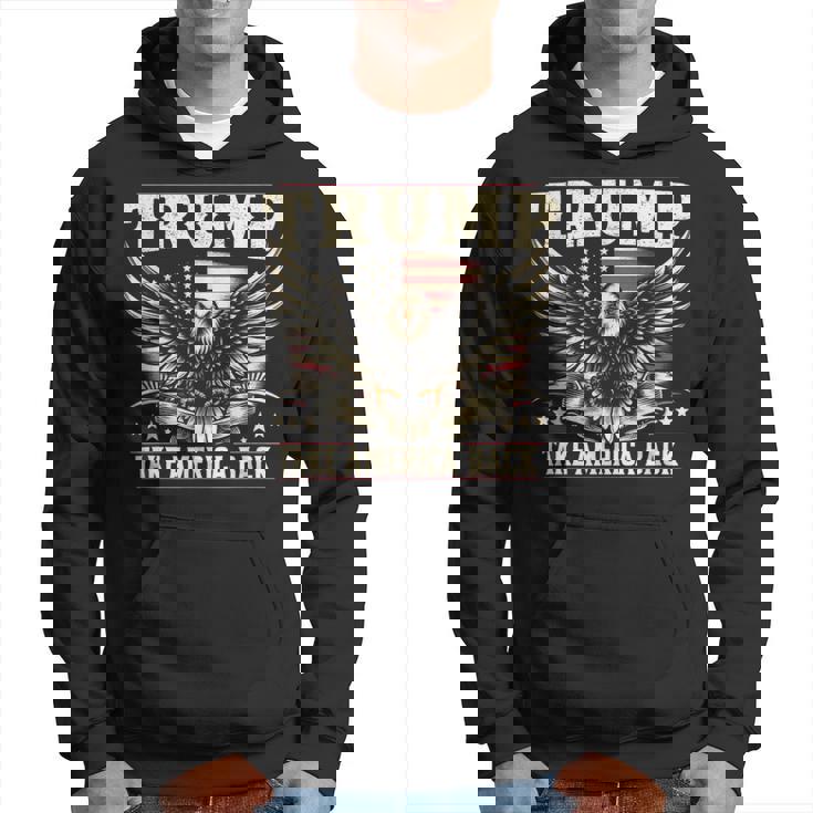 トランプ 2024 テイク・アメリカ・バック トランプ大統領 パーカー