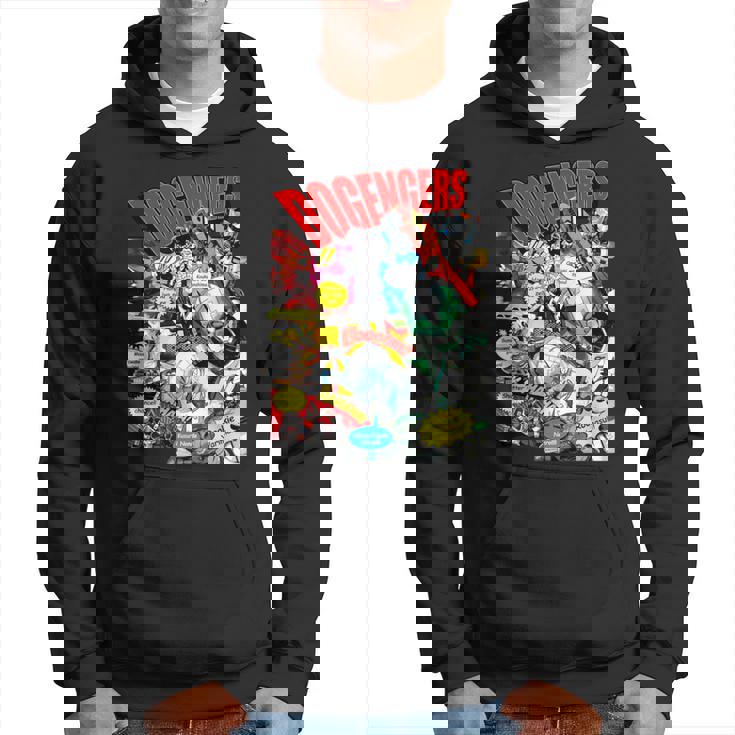 ドゲンジャーズ コミック風 パーカー