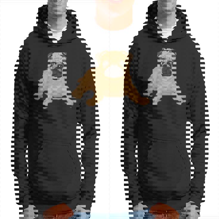 ドッグパグ ドッグモチーフ 犬好きへのギフト パグ パーカー