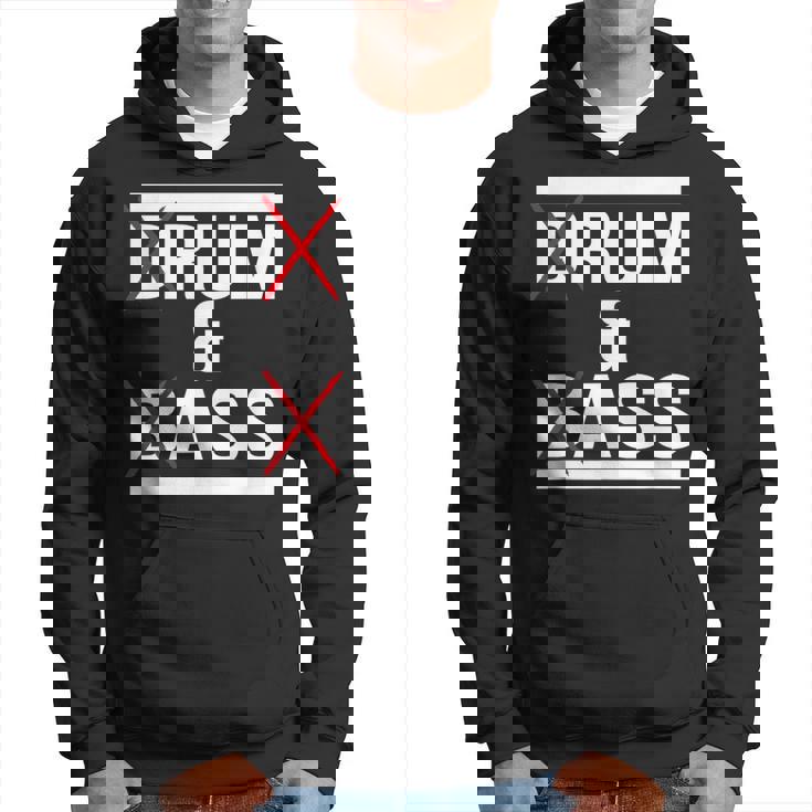 ドラムンベース Dnb 面白いモチーフ パーカー