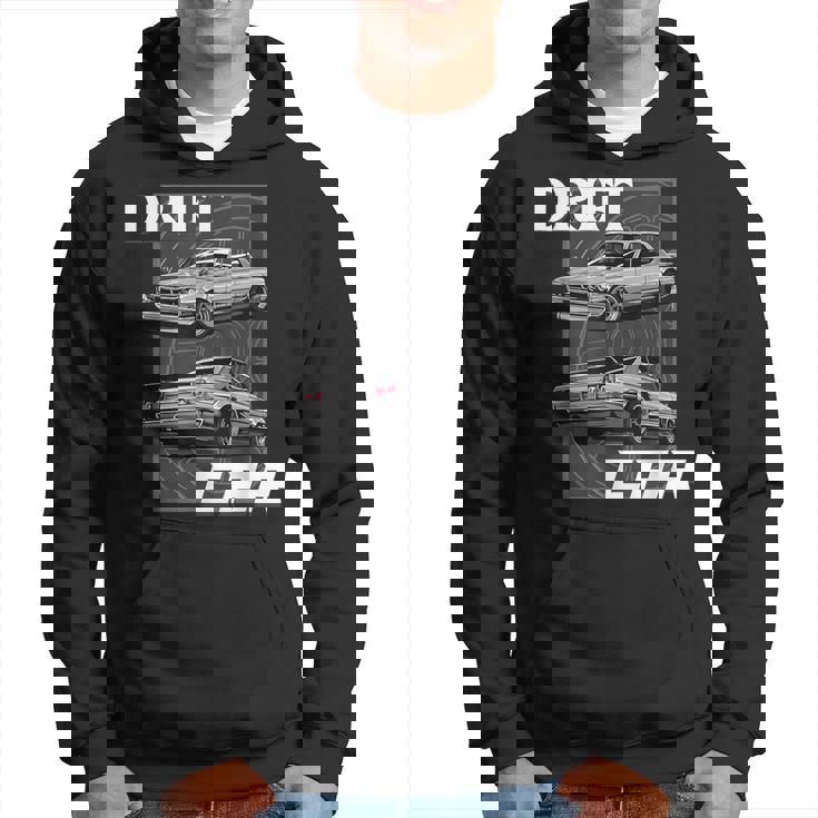 ドリフトカー ジャパニーズクラシックチューニングカー パーカー