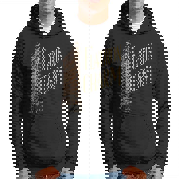 ニューヨークチャームフラットアイアンビルディング パーカー