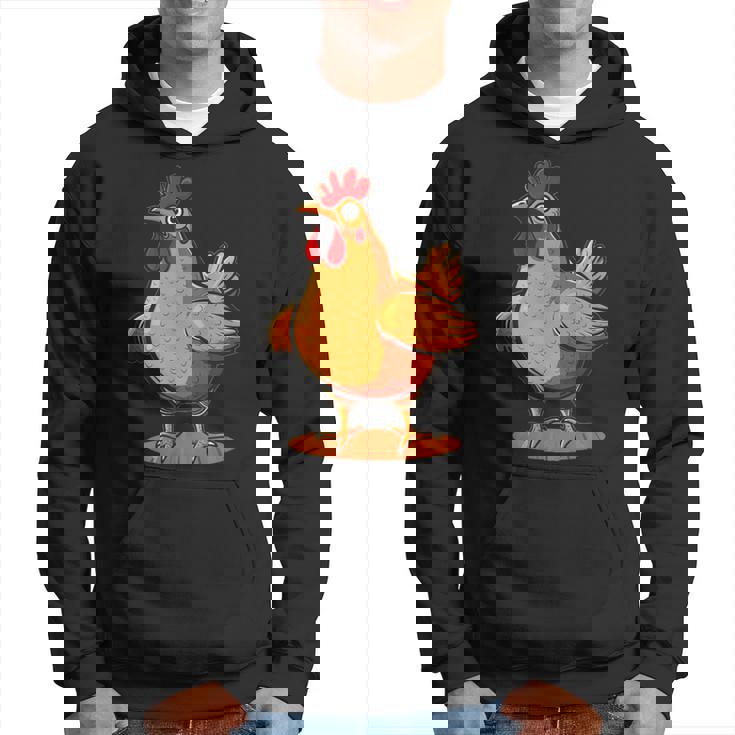 ニワトリとオンドリの胸のコスチューム パーカー