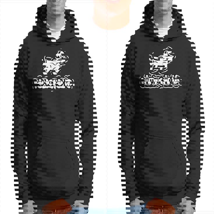 ノー ダックス ノー ライフ No Daxno Life フロント＆バックプリント パーカー