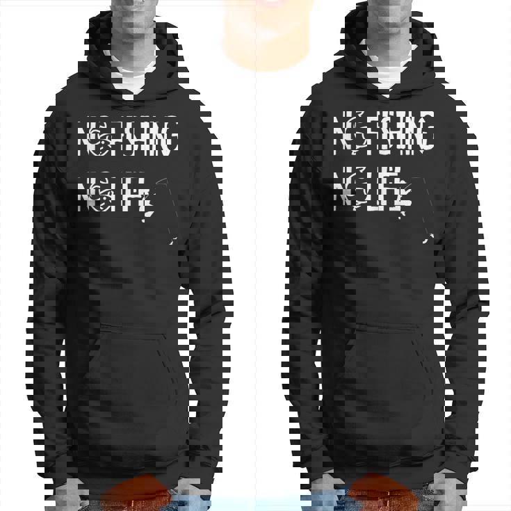 ノーフィッシングノーライフ 釣り竿 漁師 釣り人 面白い 釣り フィッシング おもしろ 釣り堀 海釣り 川釣り パーカー