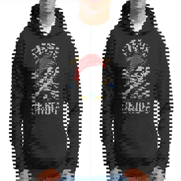 ハロウィン 怖い海賊 スカル・クロスボーン 海賊おじいちゃん パーカー