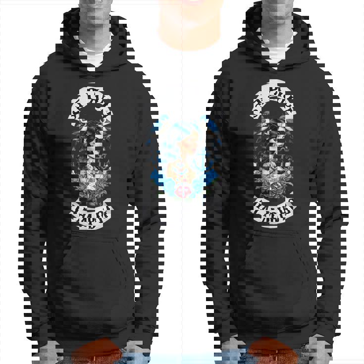 ハンブルク ザンクトパウリ レーパーバーン 港 セーラー タトゥー ガール パーカー