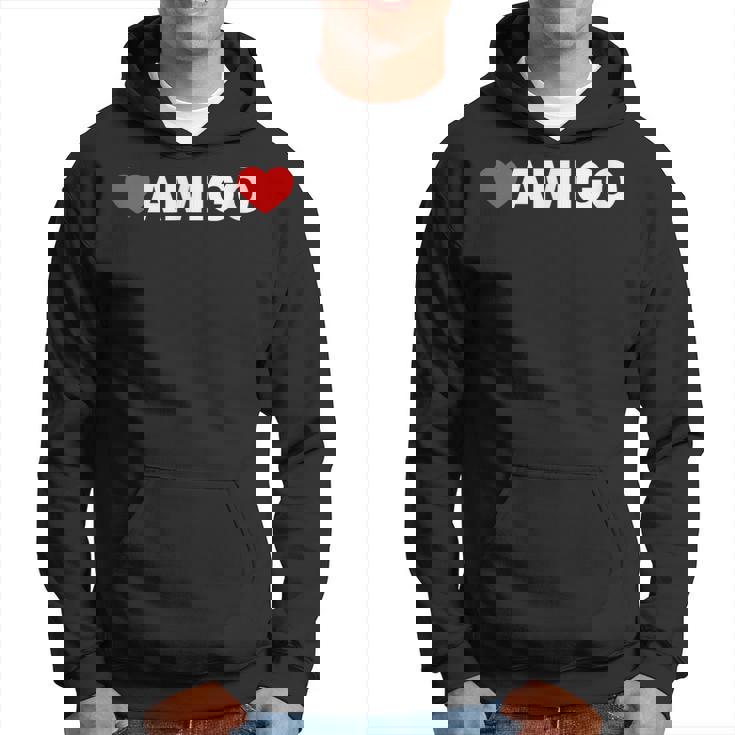 ハート アミーゴ ミニマリストのラブスタイル パーカー