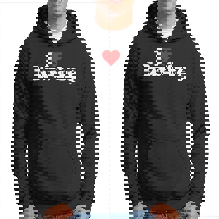 ハートボウリングが大好き パーカー