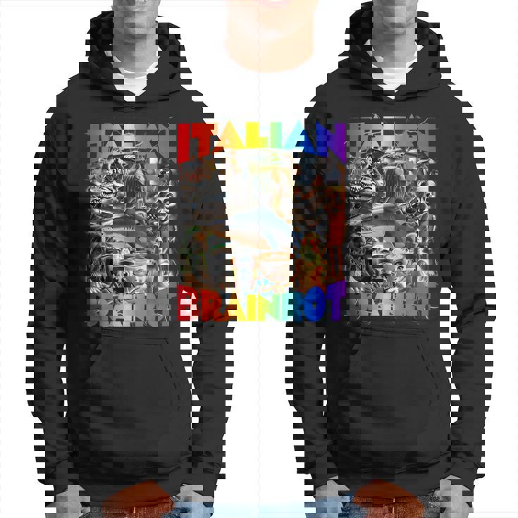 バイラルイタリアンブレインロットミーム-イタリアンブレインロット。 パーカー