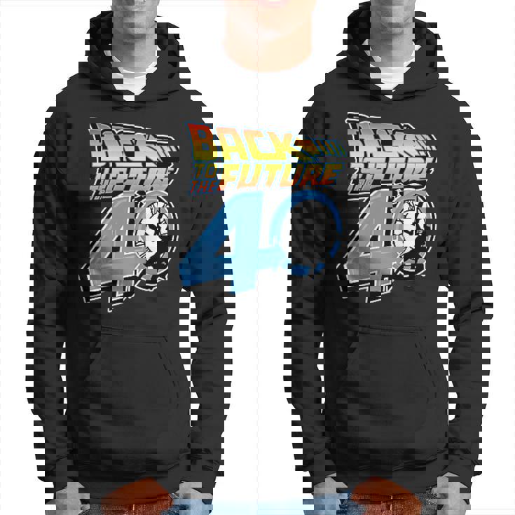 バック・トゥ・ザ・フューチャー 40周年記念タイムマシン Pov F&B パーカー