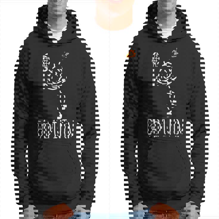 バドミントンプレーヤー バドミントンラケット シャトルコック バーディースポーツ パーカー