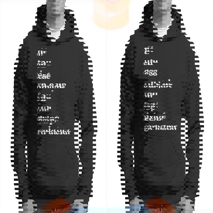 バレエダンサー用語 ダンス用語 パーカー