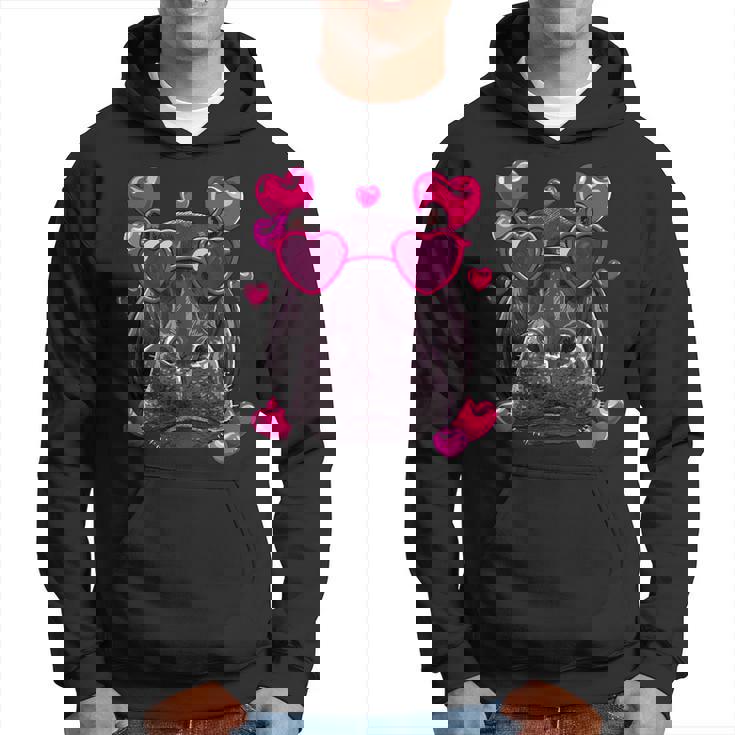 バレンタイン カバ シャツ かわいい カバ 動物 カバ 恋人 パーカー