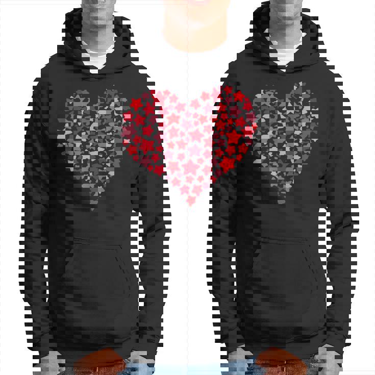 バレンタインデーのプレゼント かわいいラブハート スター カップルalentine's Day Cute Love パーカー