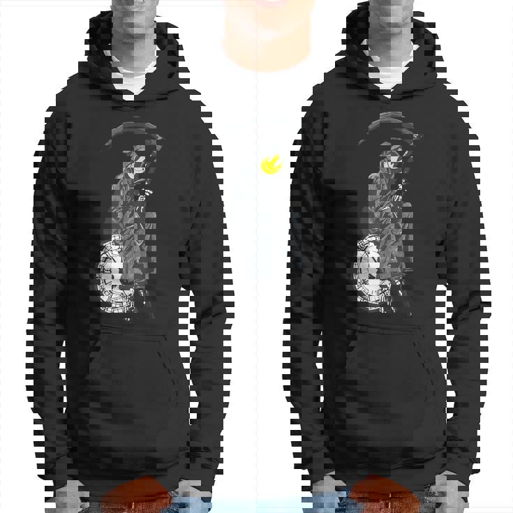 バンクシーの死神時計 パーカー