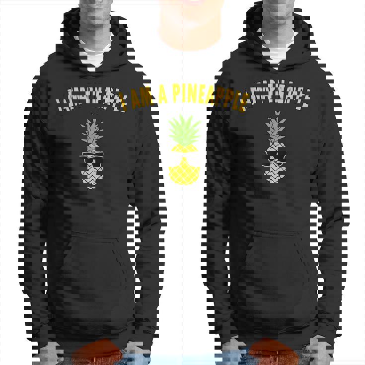 パインアップル おもしろ フルーツ ファンキー パイナップル アロハ ビーチ ハワイアン サングラス パーカー