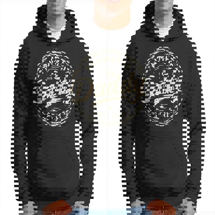 パパに昇格 2025 新パパベイビー初めてのお父さん パーカー