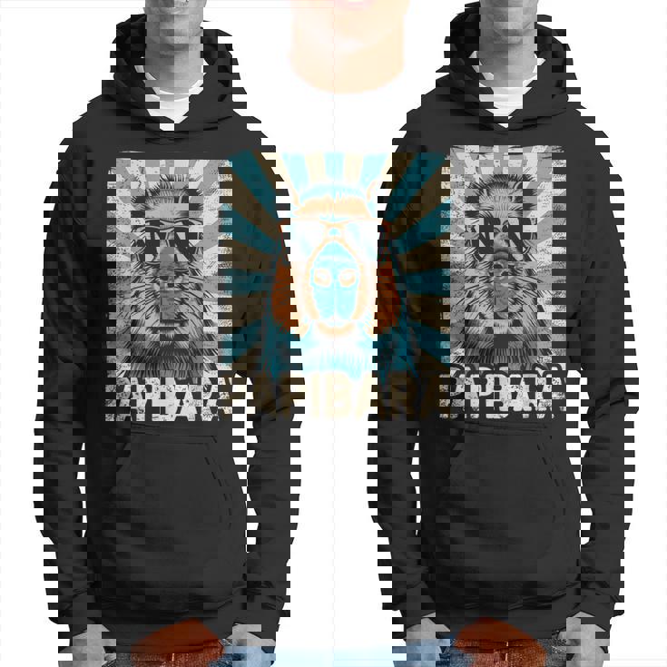 パピバラ おもしろカピバラ 最高のお父さん 父の日 カピバラ パーカー