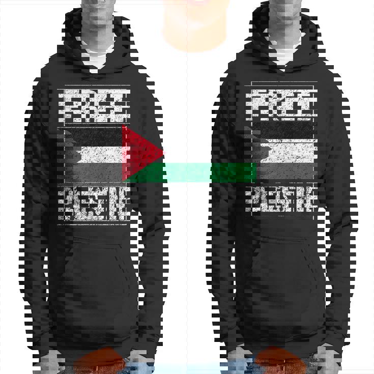 パレスチナの国旗 パレスチナが好きです パーカー