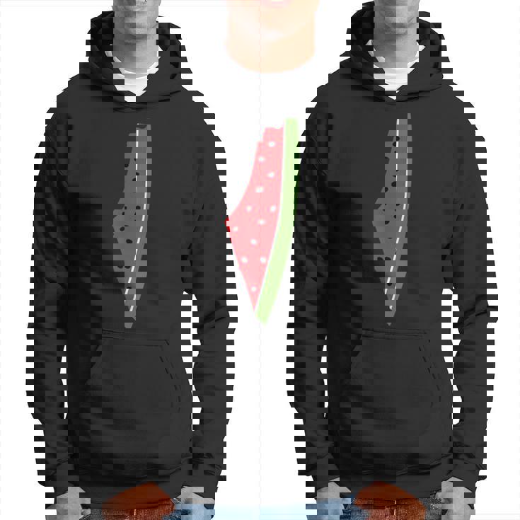 パレスチナ平和 パレスチナのスイカ パーカー