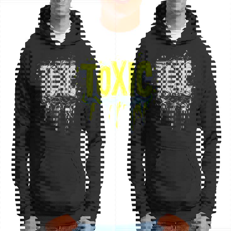 パワフルなエッジコスチュームのための大胆な有毒ステートメント。 パーカー