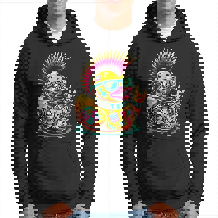 パンク アヒルの子 パンクロック パーカー