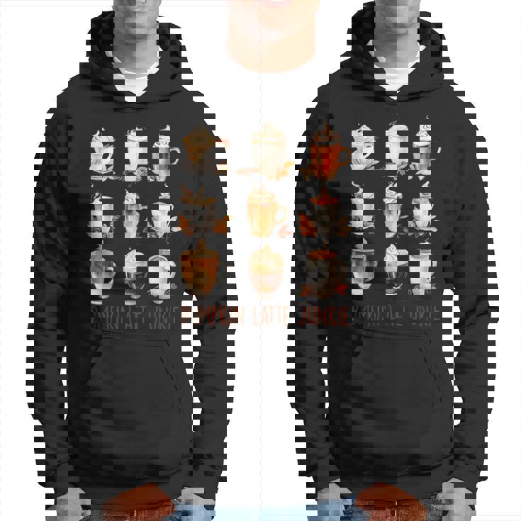 パンプキンラテ ジャンキー 秋 バイブ 秋 感謝祭 パーカー