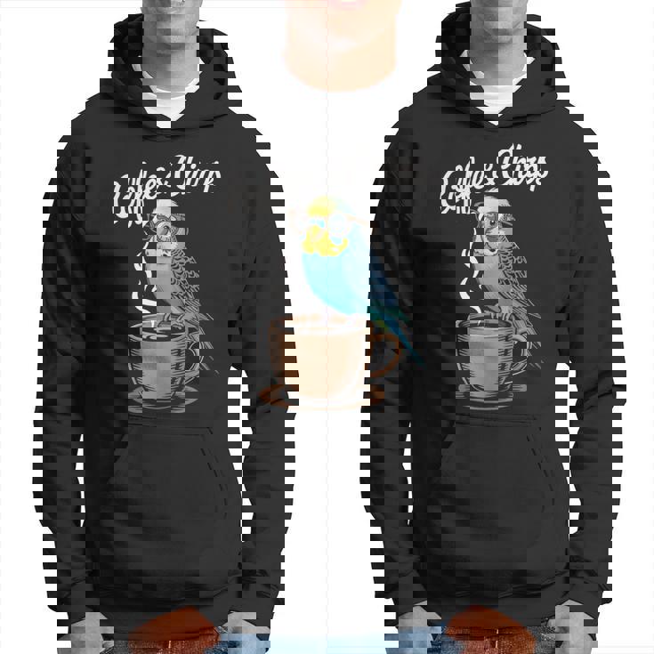 ヒップスター セキセイインコ コーヒー セキセイインコ パーカー