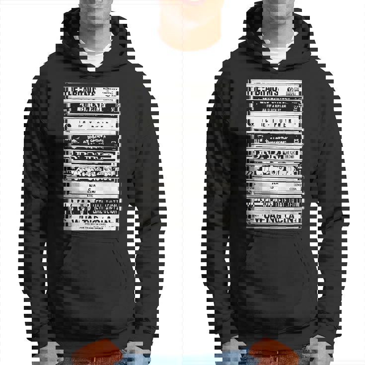 ヒップホップアーティスト カセット オールドスクールラップ パーカー