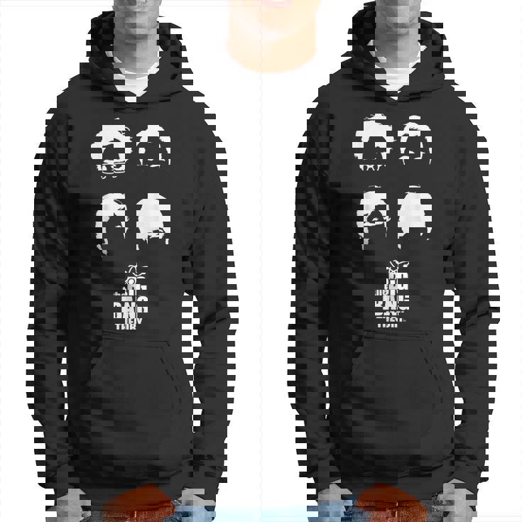 ビッグバン理論 ロゴ グループ ヘアショット パーカー