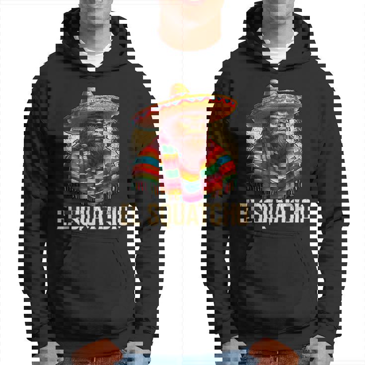 ビッグフット エル・スクワッチョ 面白い 南西メキシコ ソンブレロ パーカー