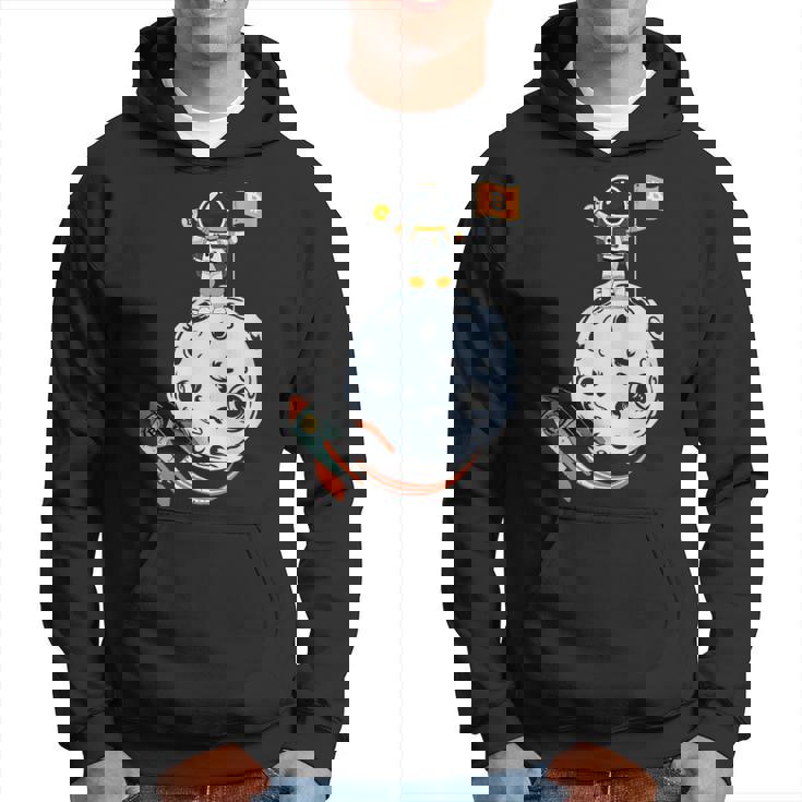 ビットコイン・ザ・ムーン・クリプト パーカー