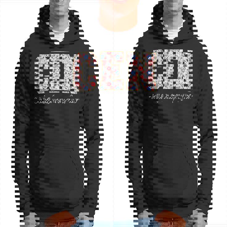 ビンテージcen認定緊急看護師ワイルドフラワーer医師 パーカー