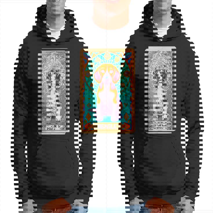 ビーグル 面白いtシャツ 犬 タロット カード かわいい メンズ 子供 おもしろ 服 グッズ ネタ パーカー