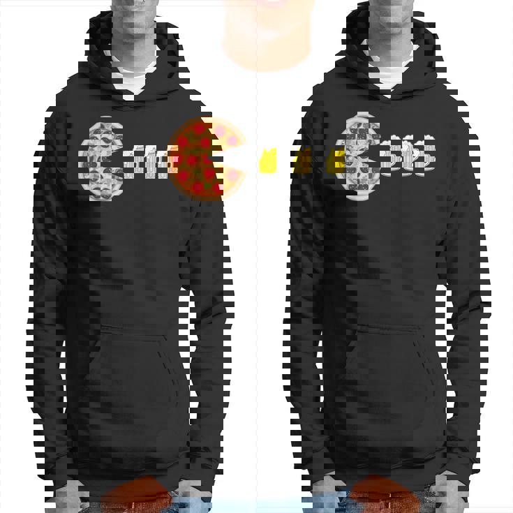 ピザとビール 楽しいピザ ナイトゲーマー ピザ パーカー