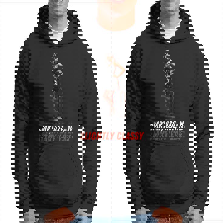 ピンナップガール スマート、生意気、やや上品 パーカー