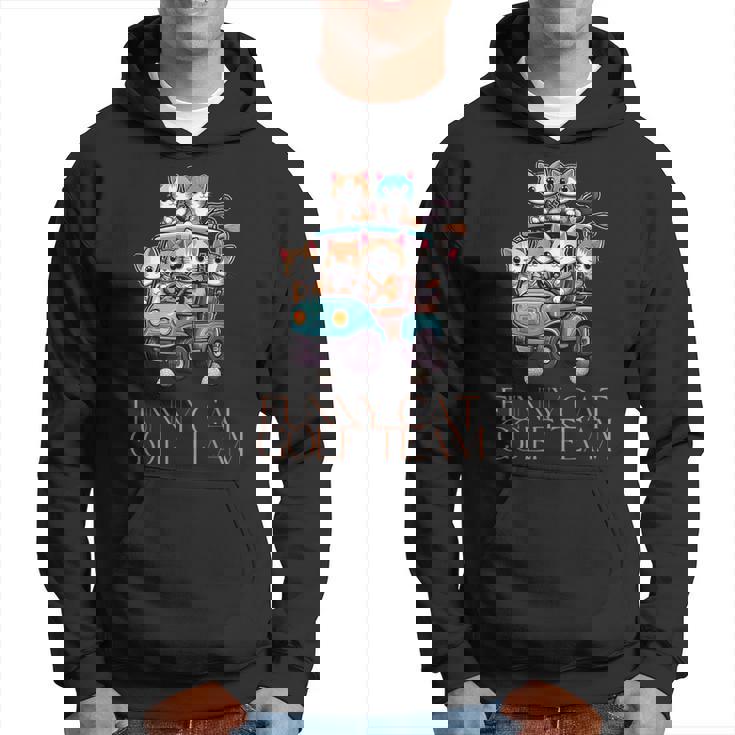 ファニーキャットゴルフチーム アニメ パーカー