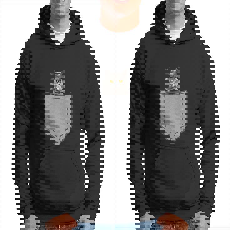 ファニーブリティッシュショートヘア猫 パーカー