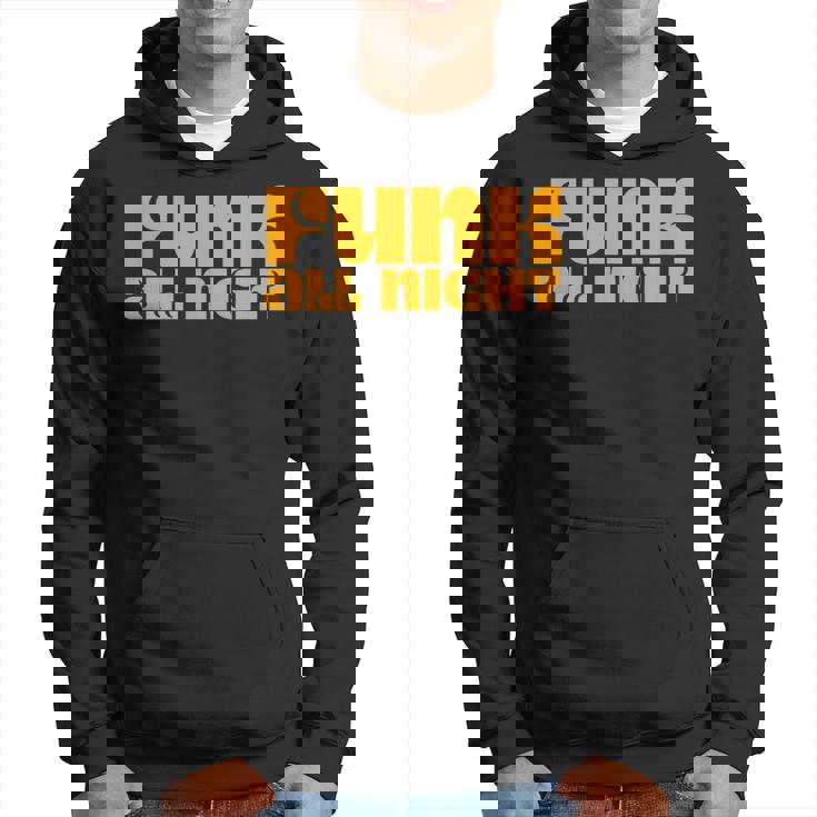 ファンク オールナイト 70年代 レトロ ソウル ファンク ディスコミュージック パーカー