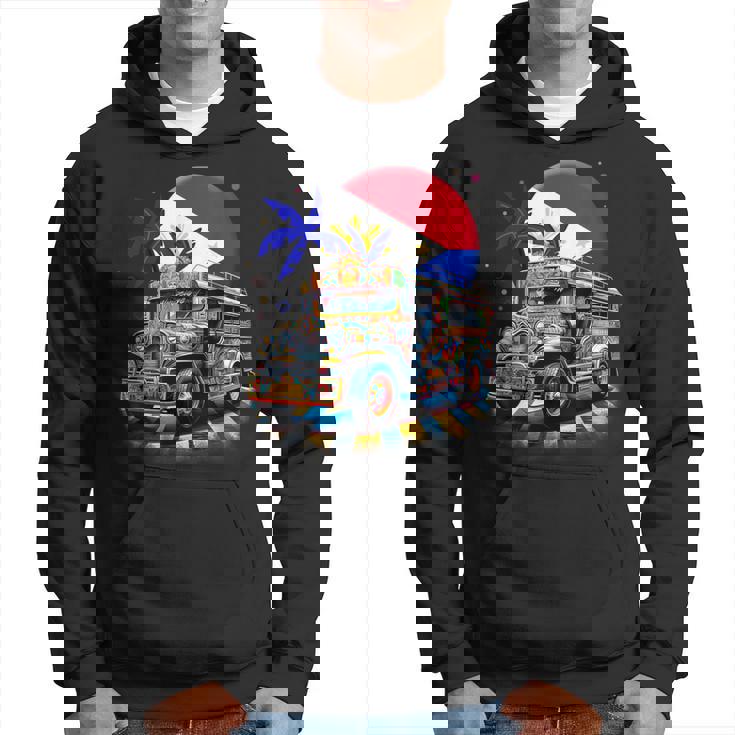 フィリピン 国旗 誇り フィリピン フィリピン ジープニー パーカー